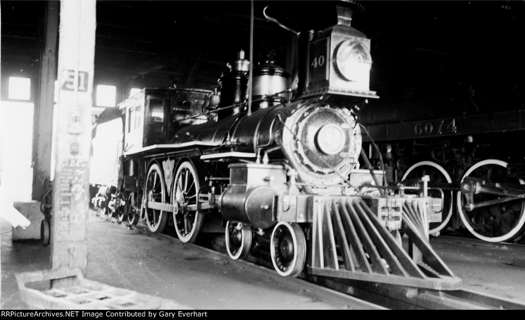 CN 4-4-0 #40 - Oldest Passenger Loco in Canada